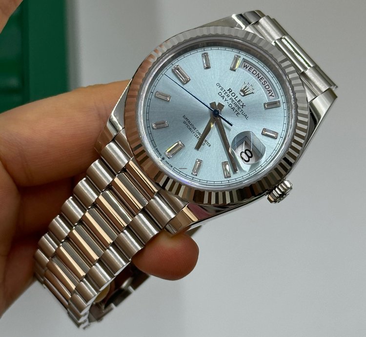 Rolex Day-date 40 228236a Ice Blue
