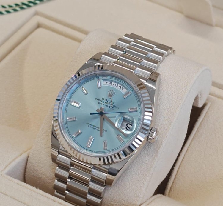 Rolex Day-date 40 228236a Ice Blue
