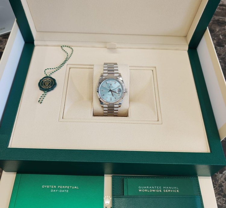 Rolex Day-date 40 228236a Ice Blue