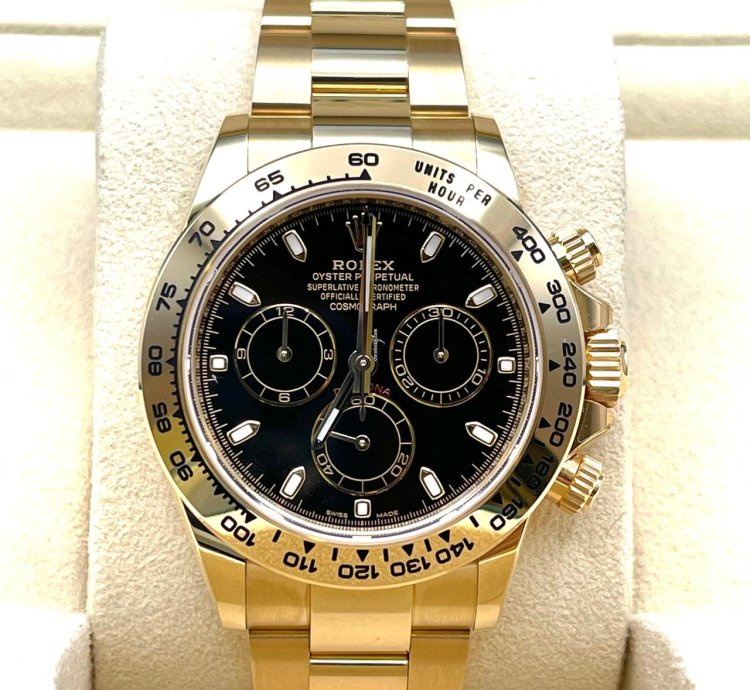 Rolex Daytona Black Dial Unworn Full Set 2023