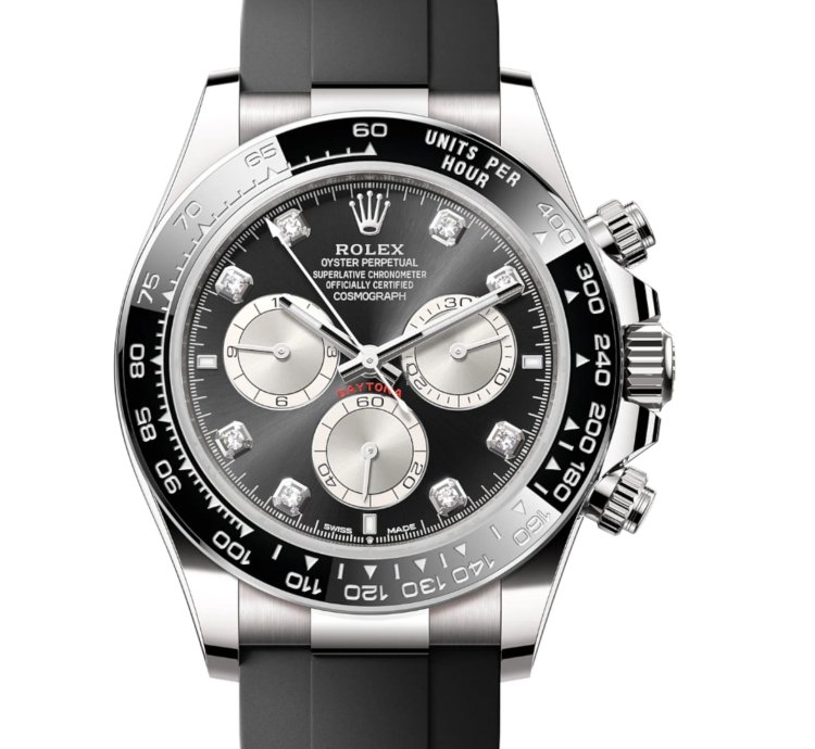 Rolex Daytona Black Dial With Diamonds 126519ln Unworn Full Set
