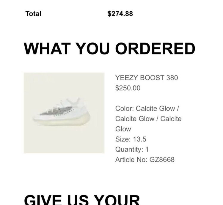 Nwt Yeezy Boost 380 Calcite Glow Size 13 5