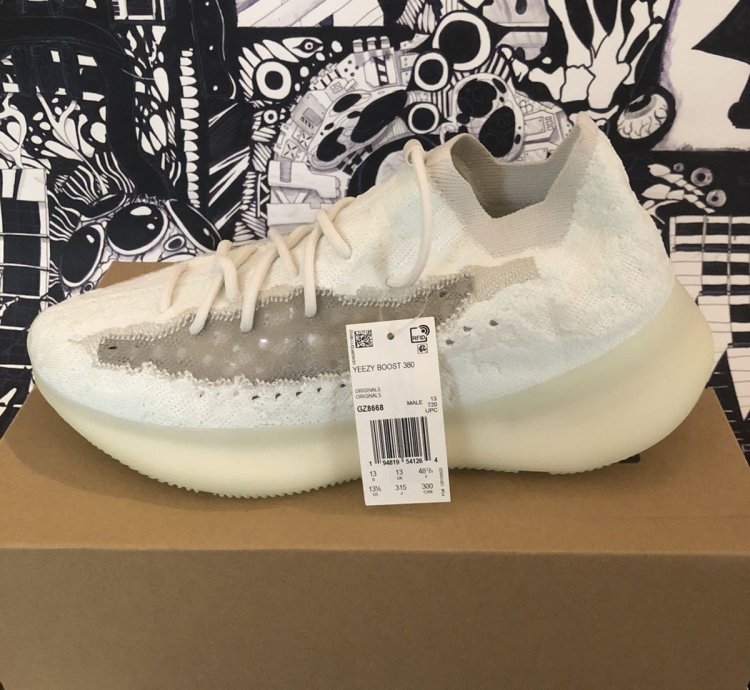 Nwt Yeezy Boost 380 Calcite Glow Size 13 5