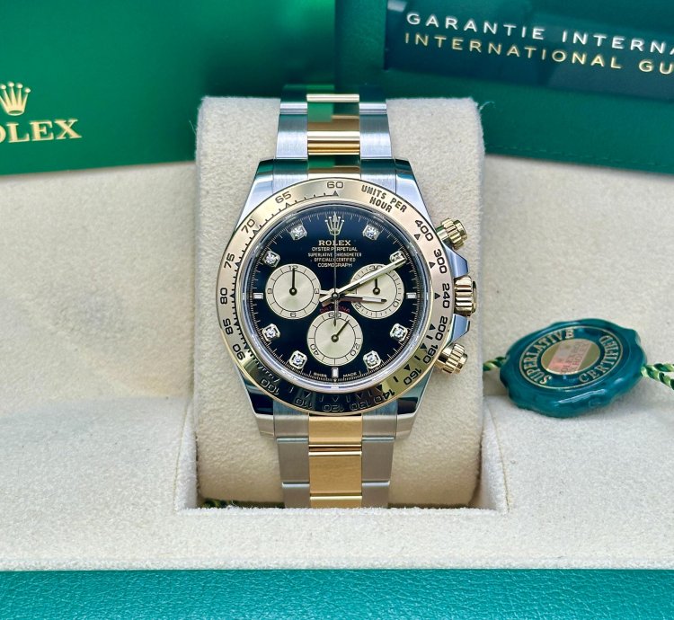 Rolex Daytona Black Diamond Dial