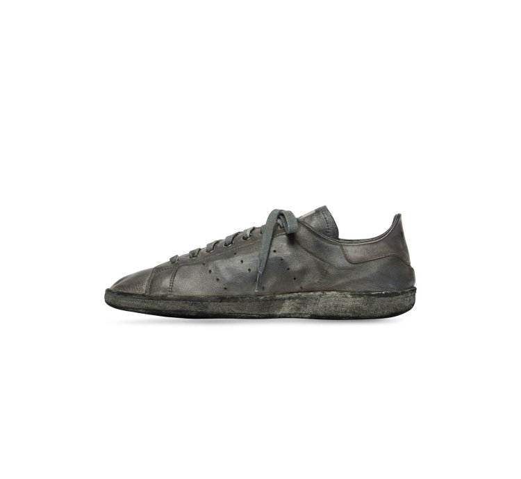 O1w1db10824 Stan Smith Worn-out Sneaker In Black