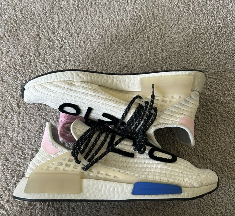Pharrell Adidas Human Race Nmd Cream Size 13