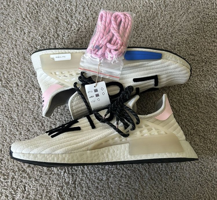 Pharrell Adidas Human Race Nmd Cream Size 13