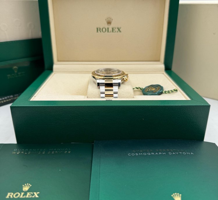 Rolex Daytona Black Diamond Dial Two Tone Bracelet 126503 Unworn 2024