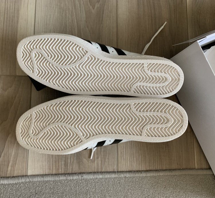 Prada Adidas White Black Superstar Sneakers