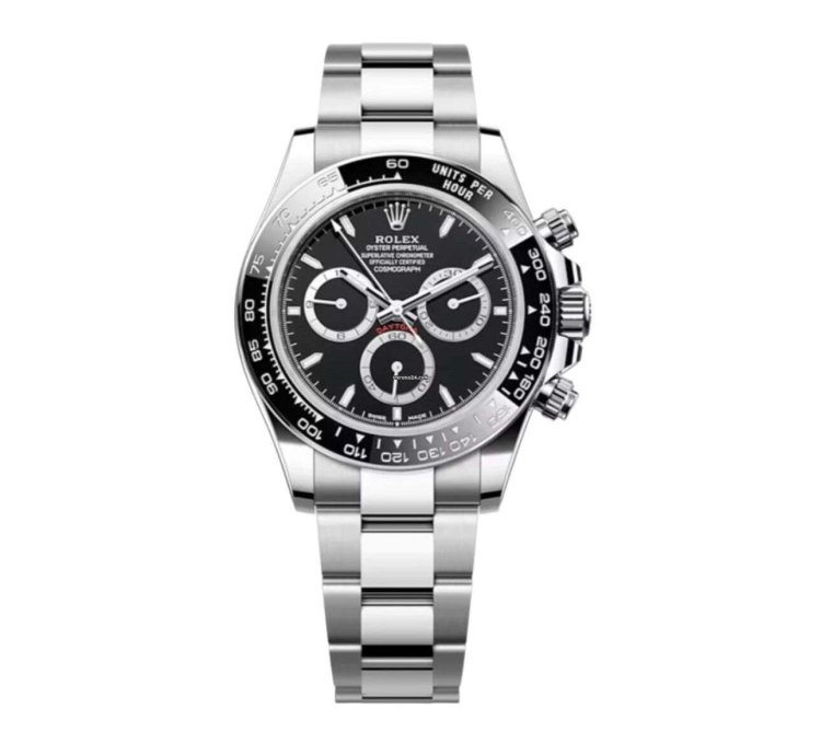 Rolex Daytona Black Index Dial 126500ln New 2024