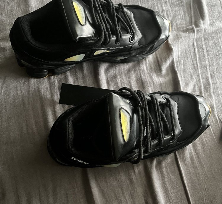 Raf Simons Adidas Ozweego Bunny Black