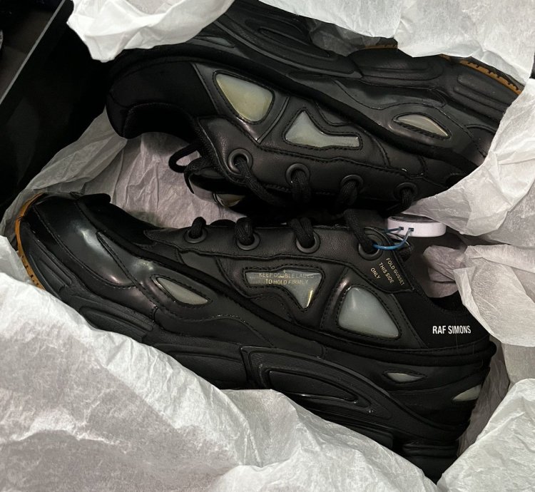 Raf Simons Adidas Ozweego Bunny Black