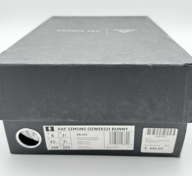 Raf Simons Ozweego Bunny Black