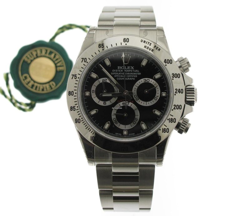 Rolex Daytona Black Nos 116520
