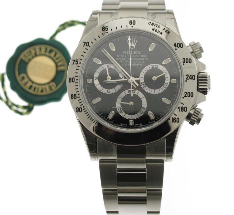Rolex Daytona Black Nos 116520