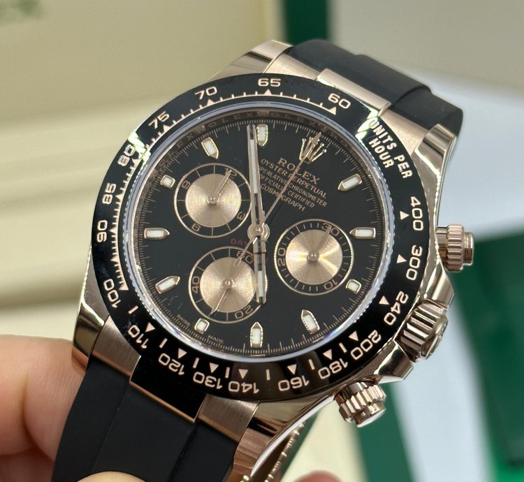 Rolex Daytona Black Oysterflex