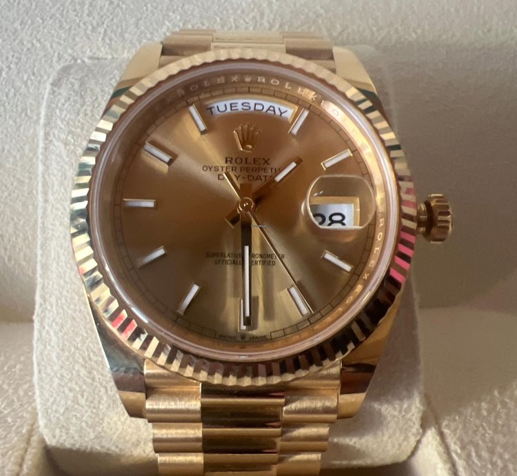 Rolex Day-date 40 228238 Automatic 2022 Yellow Gold Like New Unworn
