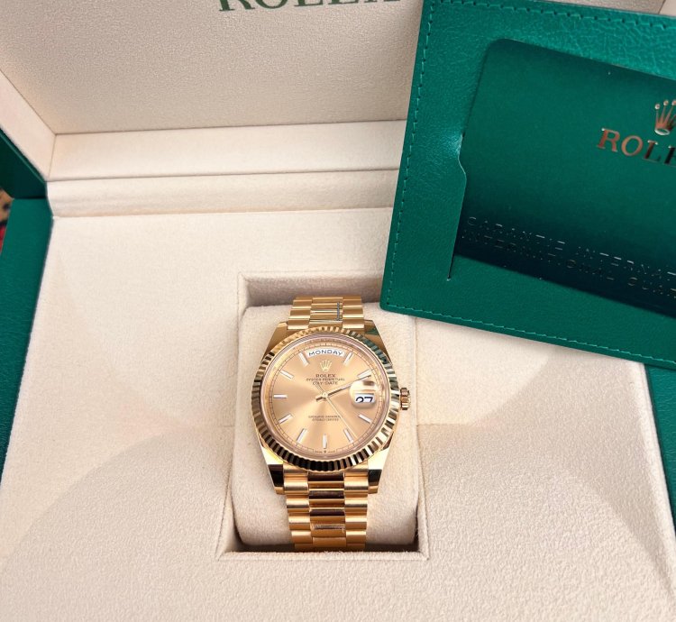 Rolex Day-date 40 228238 Automatic 2022 Yellow Gold Like New Unworn