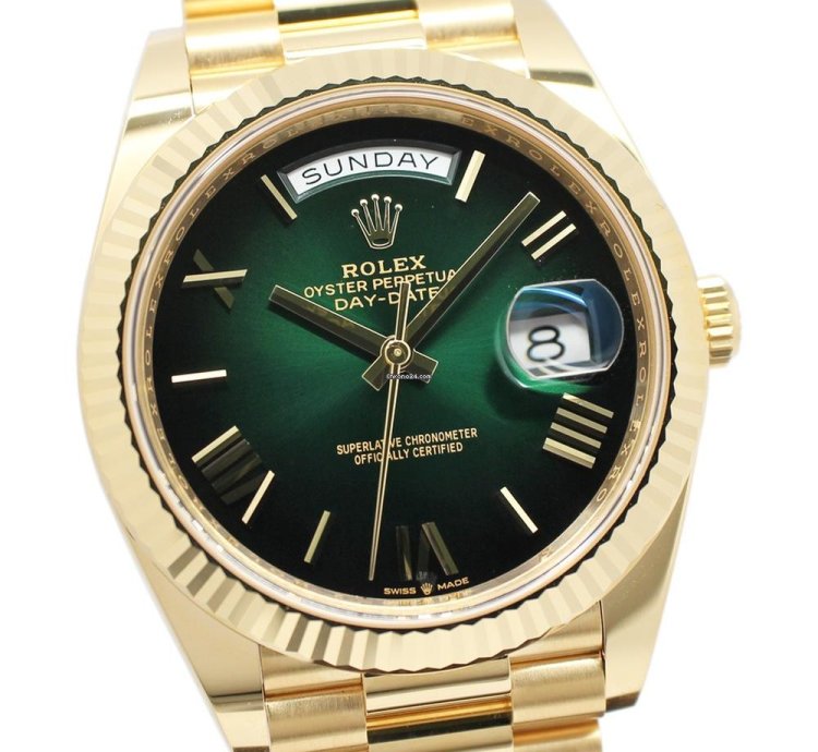 Rolex Day-date 40 228238 Automatic Yellow Gold Like New Unworn