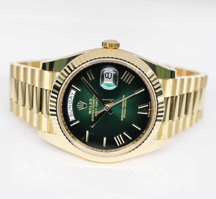 Rolex Day-date 40 228238 Automatic Yellow Gold Like New Unworn