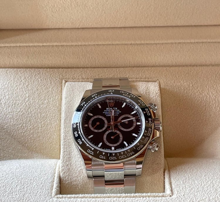 Rolex Daytona Black Stainless Steel Daytona