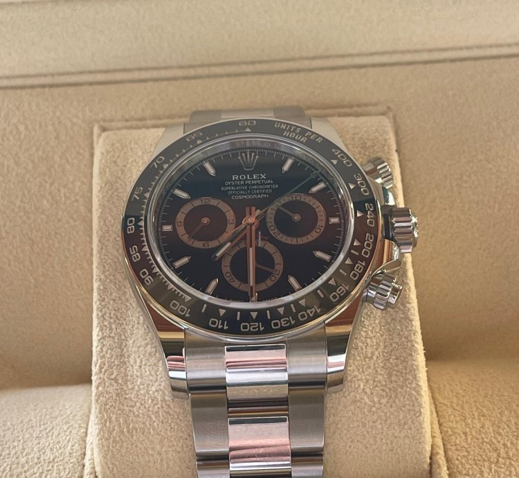 Rolex Daytona Black Stainless Steel Daytona