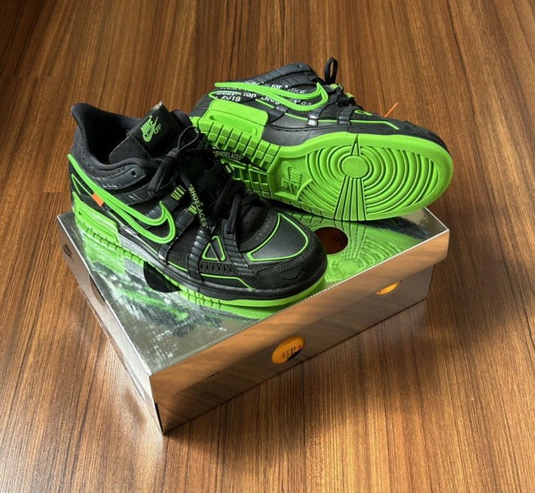 Rubber Dunk green Strike Virgil Abloh