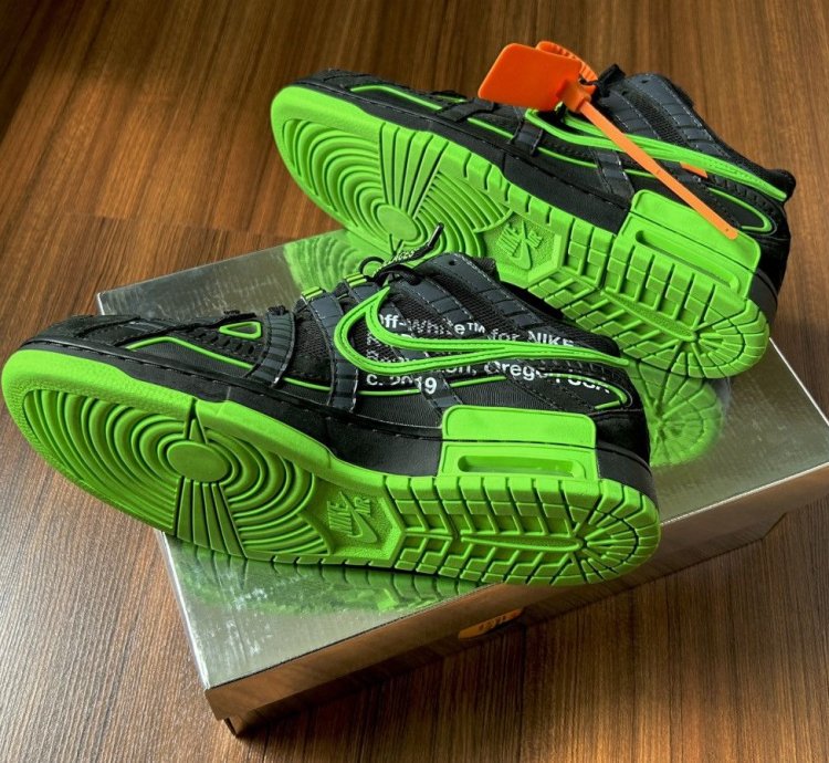Rubber Dunk green Strike Virgil Abloh