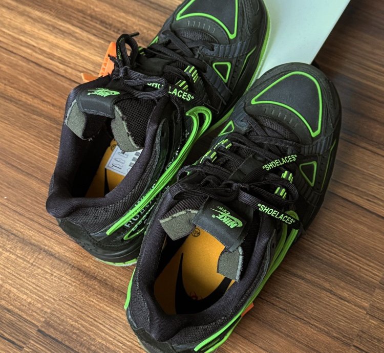 Rubber Dunk green Strike Virgil Abloh