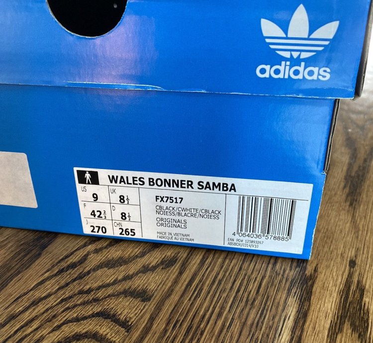 Rare Wales Bonner Adidas Samba Core Black