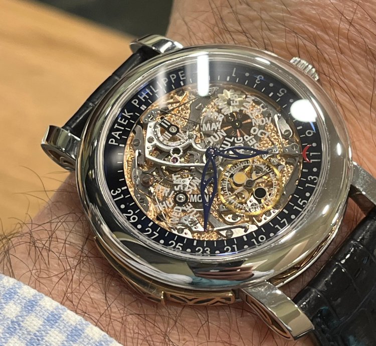 Patek Philippe Minute Repeater Perpetual Calendar 5104-repeticion Minutes Perpetual Calendar Skeleton Platine-extract Patek Philippe