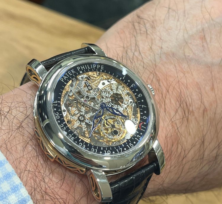 Patek Philippe Minute Repeater Perpetual Calendar 5104-repeticion Minutes Perpetual Calendar Skeleton Platine-extract Patek Philippe