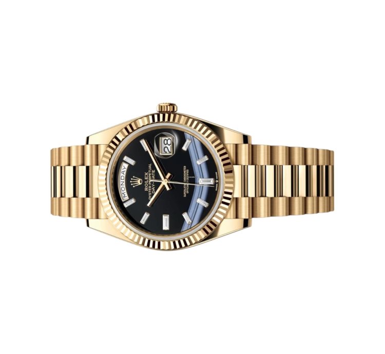 Rolex Day-date 40 228238 Black Onyx Dial Unworn Full Set