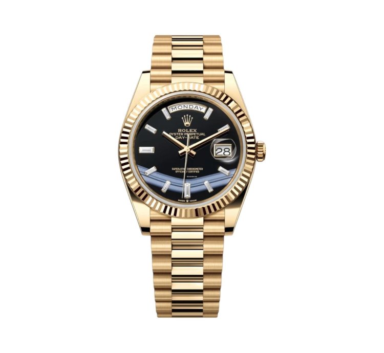 Rolex Day-date 40 228238 Black Onyx Dial Unworn Full Set