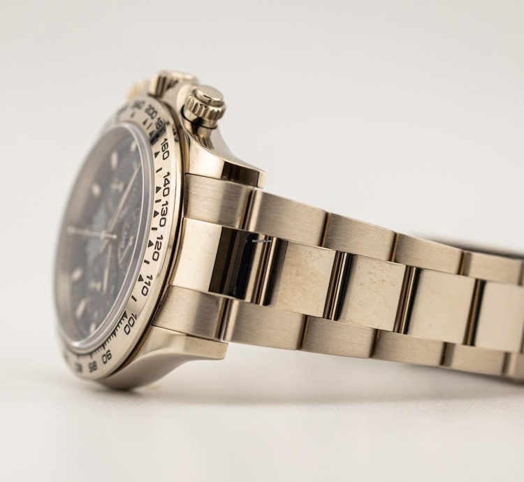 Rolex Daytona Blue Dial 2022 White Gold Box Papers