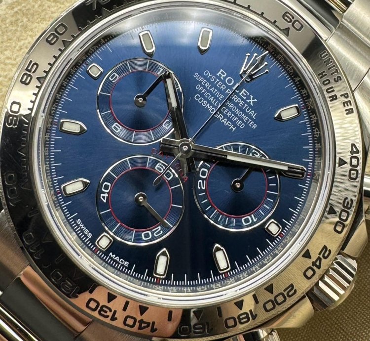 Rolex Daytona Blue Dial Unworn