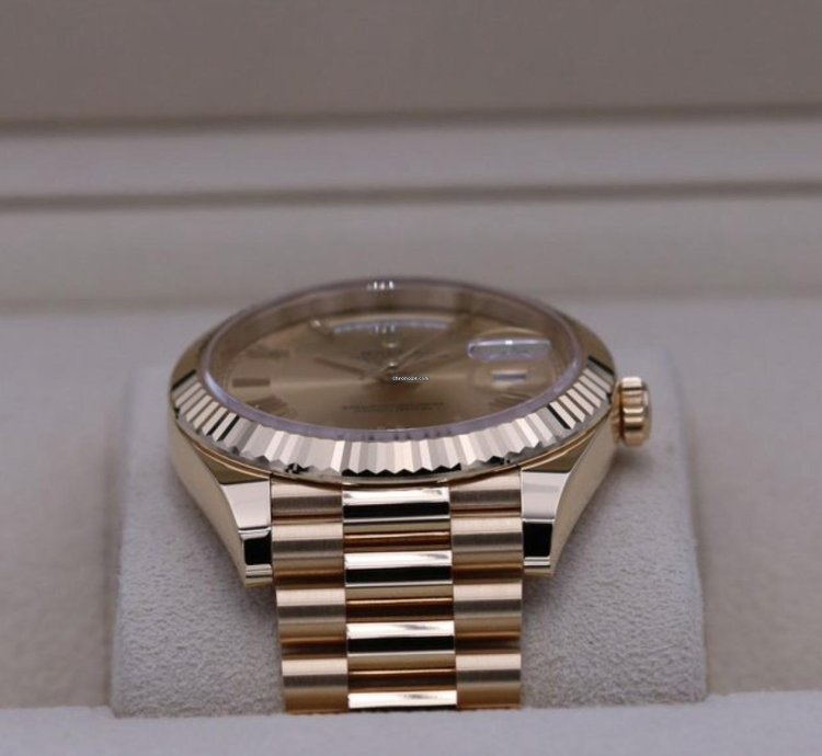 Rolex Day-date 40 228238 Champagner Champagne Neu 2024 Full Set