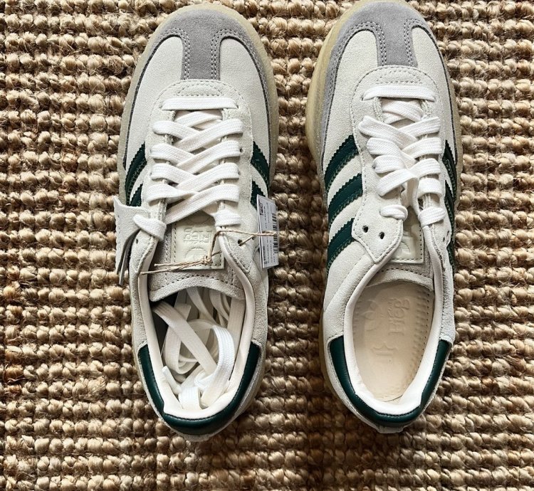 Ronnie Fieg Clarks 8th Street Samba Chalk White