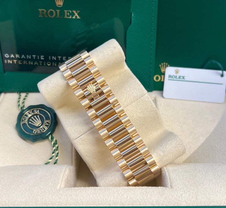 Rolex Day-date 40 228238 Day-date 40mm 18k Yellow Gold President White Roman Dial