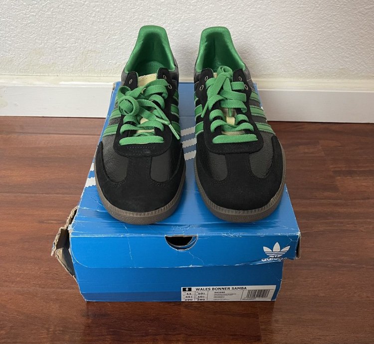 Samba Collegiate Black Green