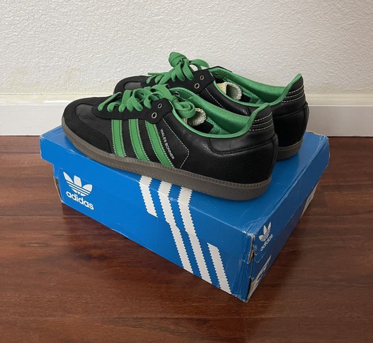 Samba Collegiate Black Green