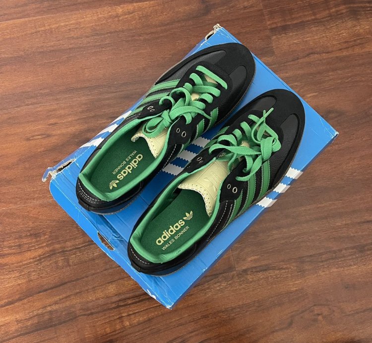 Samba Collegiate Black Green