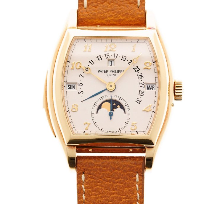Patek Philippe Minute Repeater Perpetual Calendar Yellow Gold Perpetual Calendar Minute Repeater Ref 5013