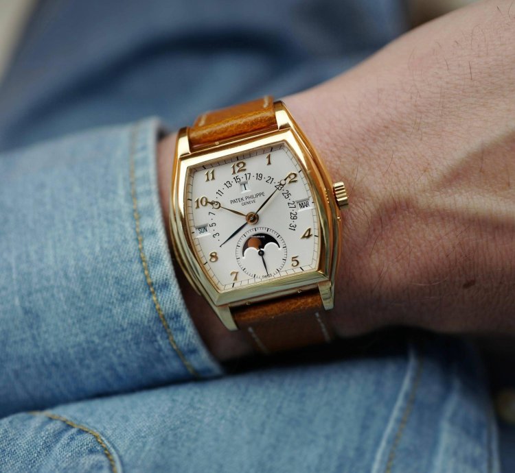Patek Philippe Minute Repeater Perpetual Calendar Yellow Gold Perpetual Calendar Minute Repeater Ref 5013