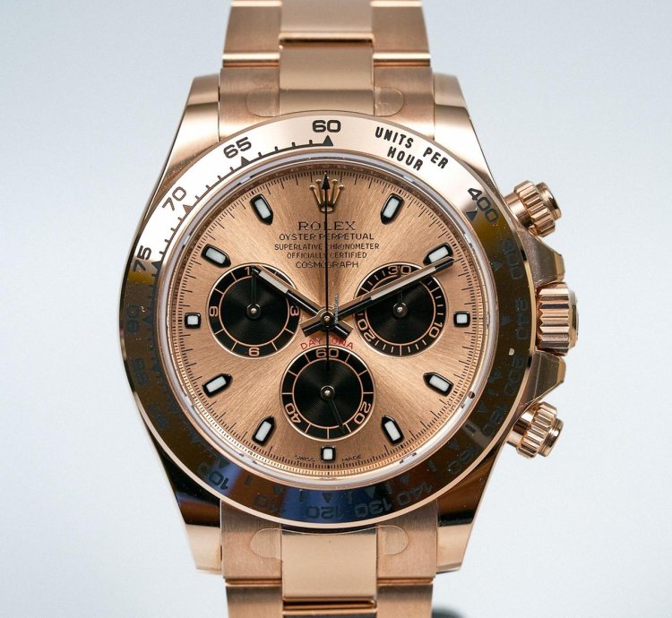 Rolex Daytona Brand New Unworn Rose Dial Cheapest Worldwide