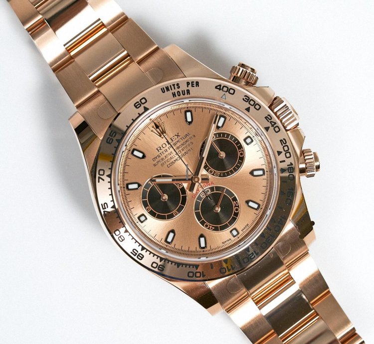 Rolex Daytona Brand New Unworn Rose Dial Cheapest Worldwide