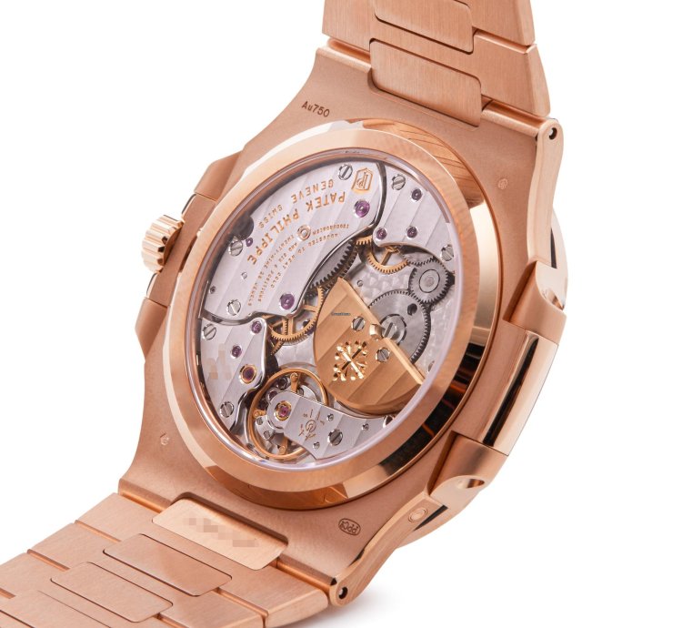 Patek Philippe Nautilus 18k Rose Gold 5712 1r-001 - Ats-w007866