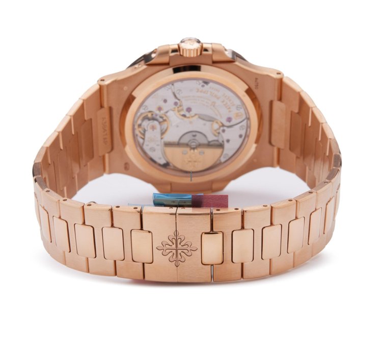Patek Philippe Nautilus 18k Rose Gold 5712 1r-001 - Ats-w007866