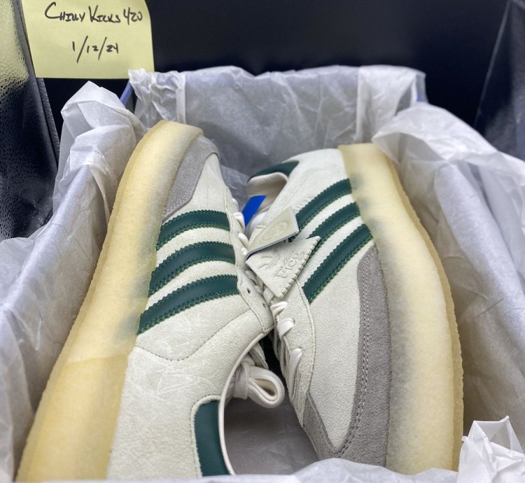 Samba Kith Clarks Green