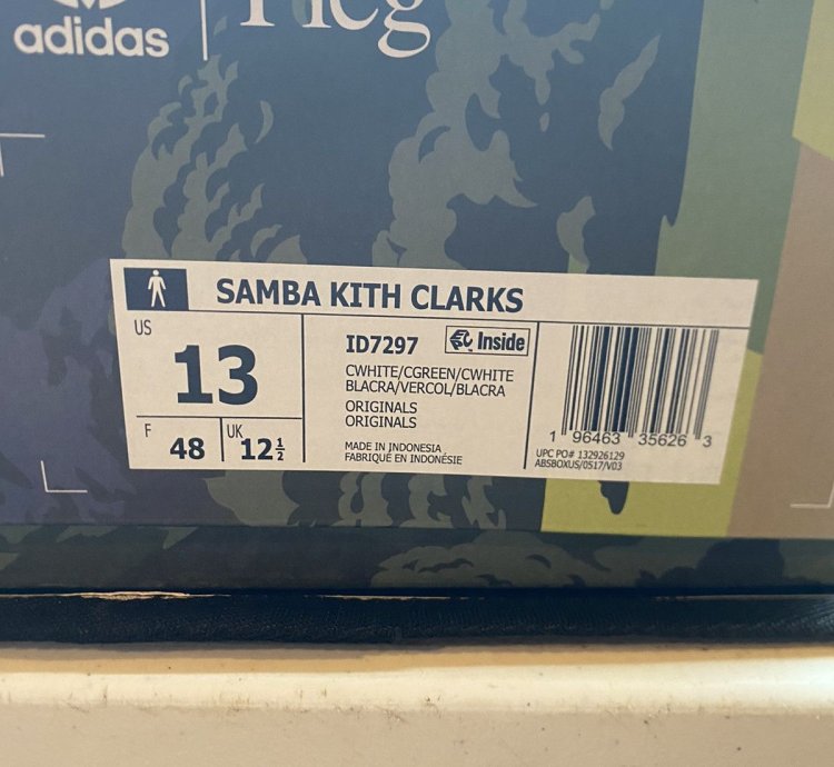 Samba Kith Clarks Green